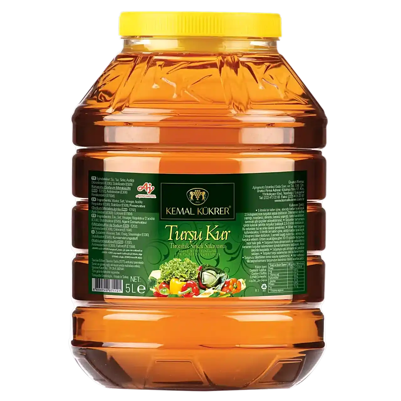 Kemal Kükrer Turşukur 5 lt