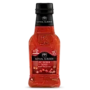 Kemal Kükrer Biber Parçacıklı Acı Biber Sosu 250ml