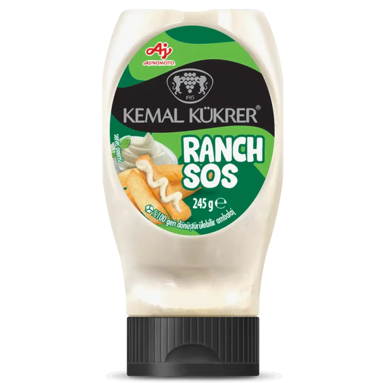 Kemal Kükrer Ranch Sos 250ml